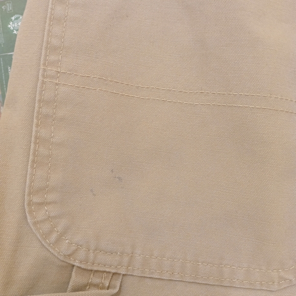 Men's Wrangler Carpenter Work Jeans 34×32 Light Brown - Picture 5 of 9